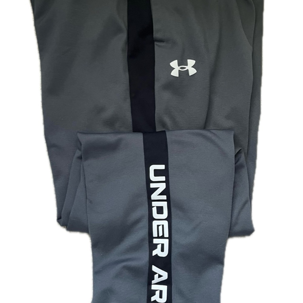Under Armour Gray and Black Athletic Pants